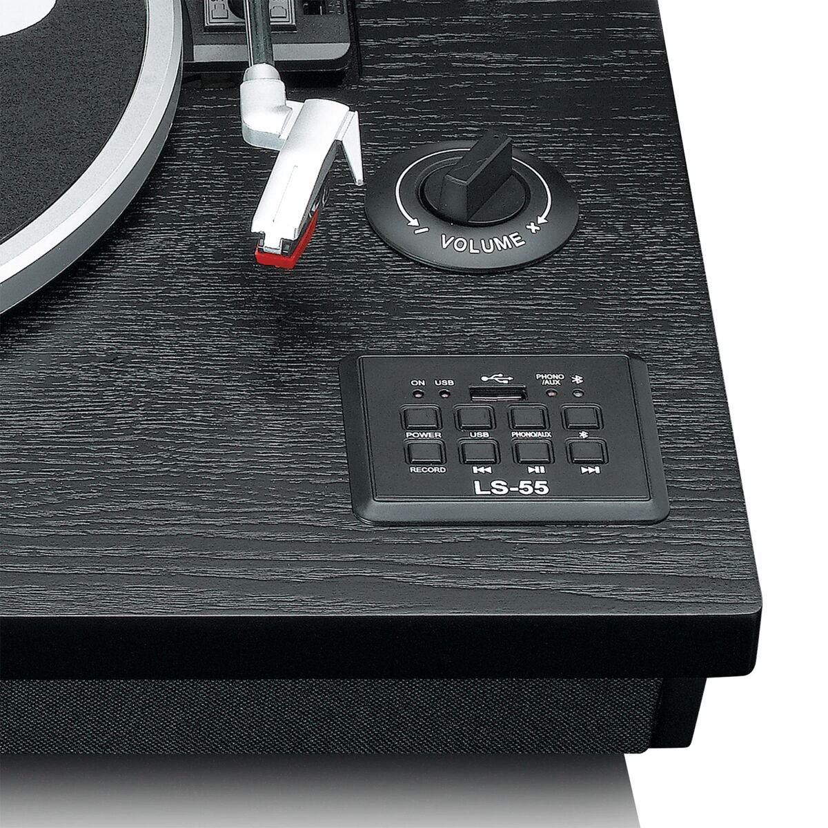 Виниловый проигрыватель Lenco LS-55 BLACK LS-55BK купить,NaN