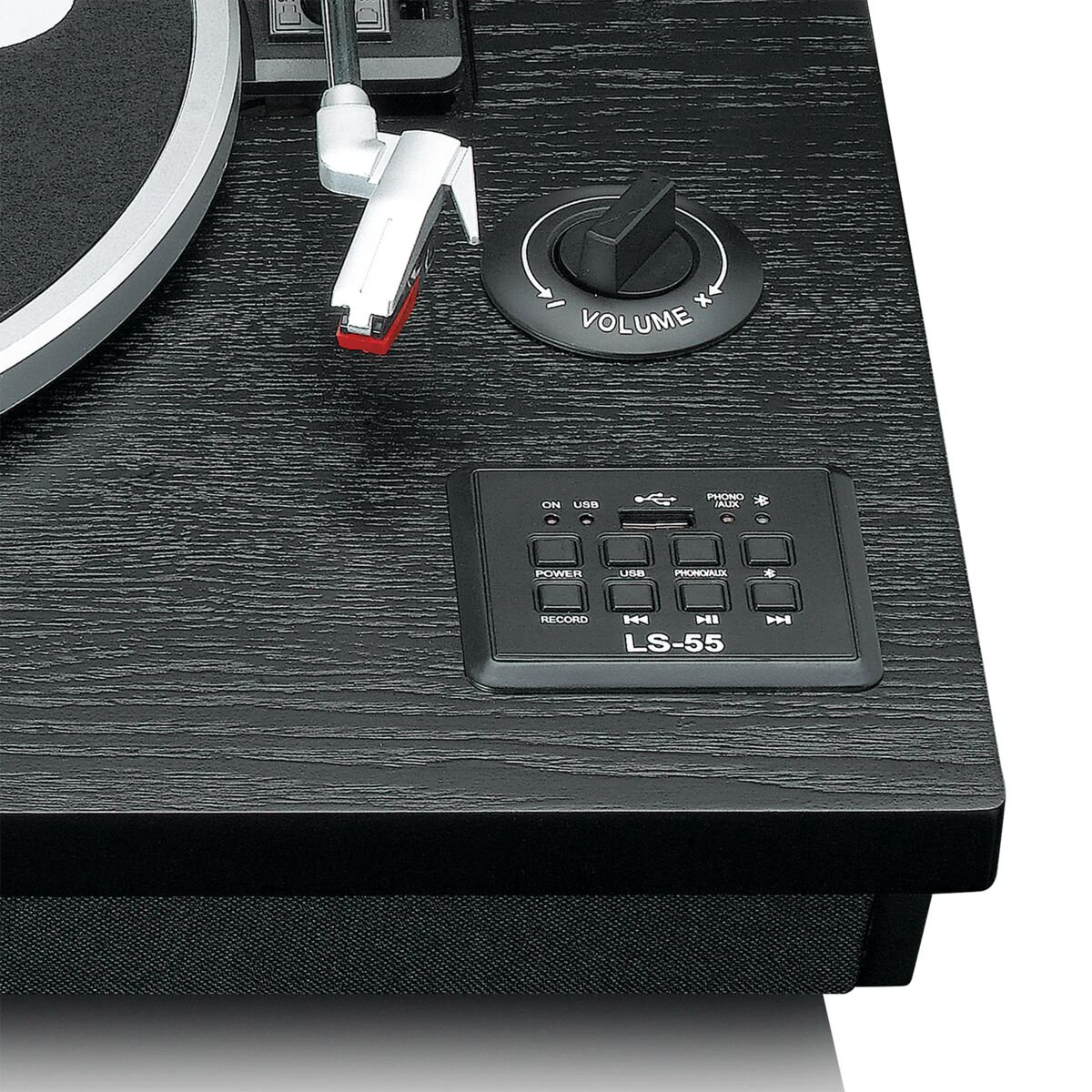 Виниловый проигрыватель Lenco LS-55 BLACK LS-55BK купить,NaN