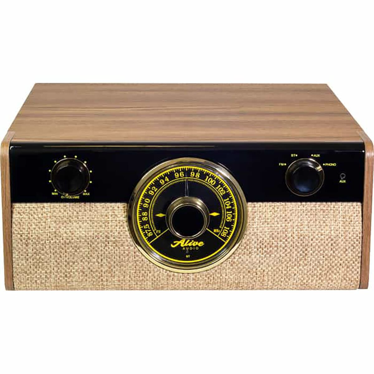 Проигрыватель виниловых дисков Alive Audio FUSION Light Wood c Bluetooth и FM-радио FSN-01-LW купить,NaN