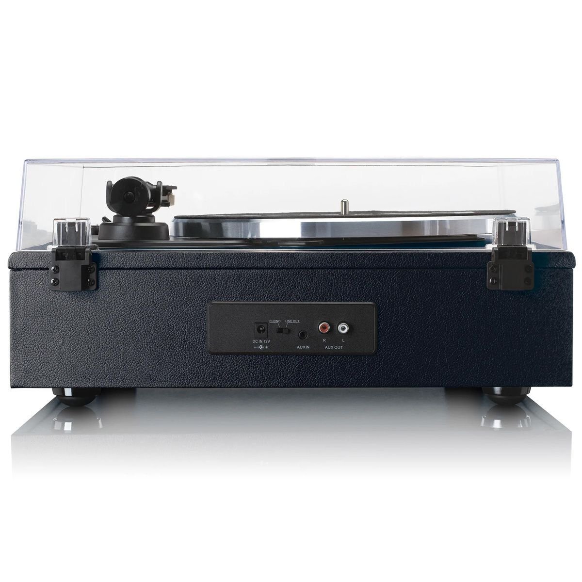 Виниловый проигрыватель Lenco LS-430 BLACK с 4 встроенными динамиками купить,NaN
