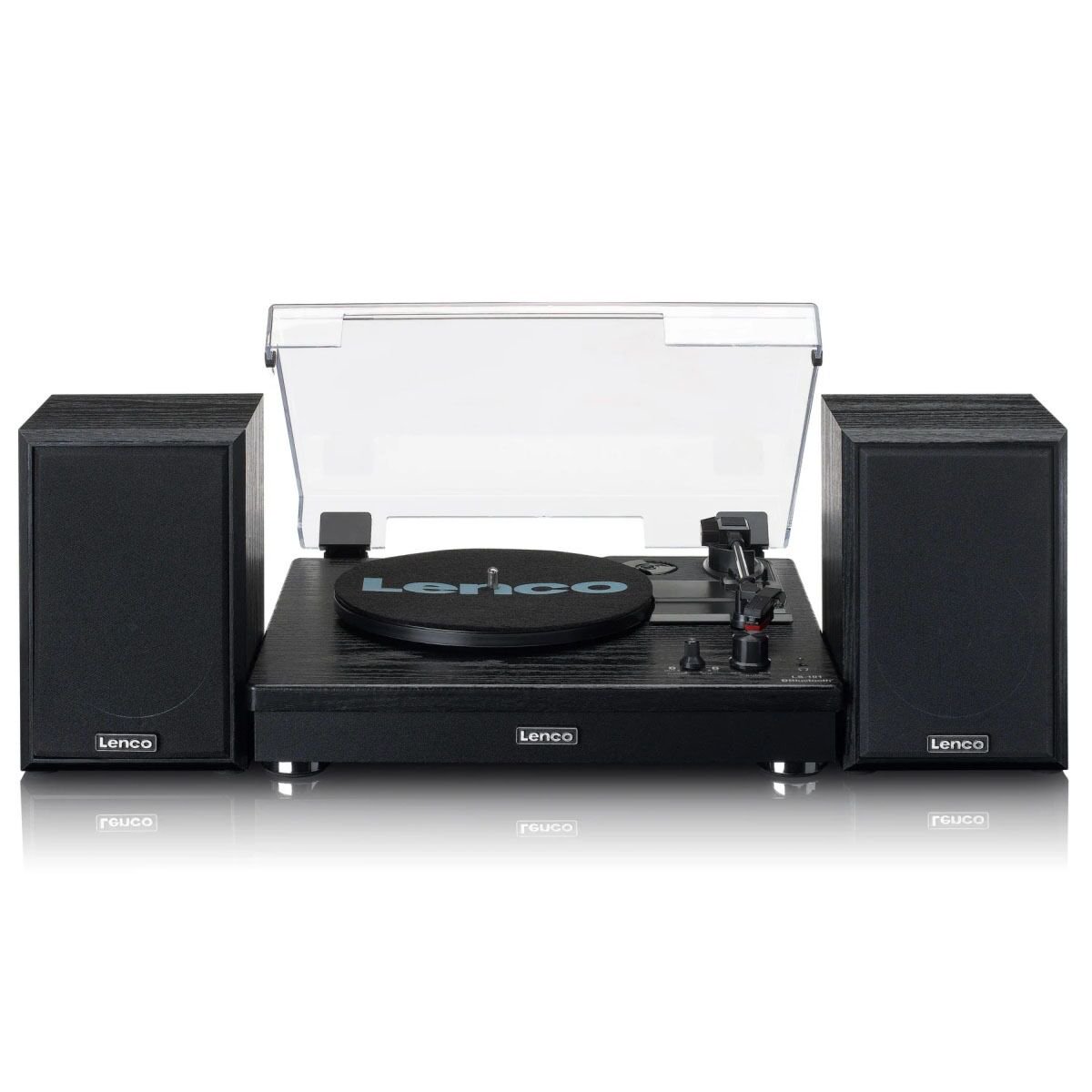 Виниловый проигрыватель Lenco LS-101 BLACK купить,NaN