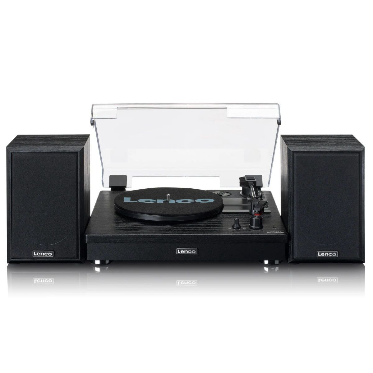 Виниловый проигрыватель Lenco LS-101 BLACK купить,NaN
