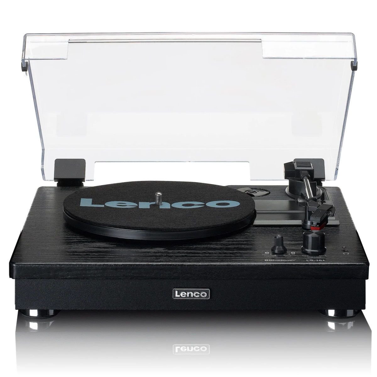 Виниловый проигрыватель Lenco LS-101 BLACK купить,NaN