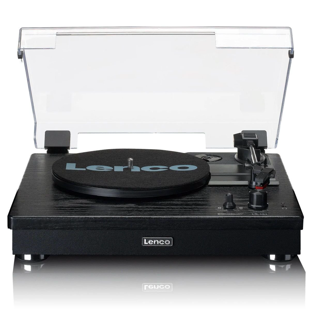Виниловый проигрыватель Lenco LS-101 BLACK купить,NaN