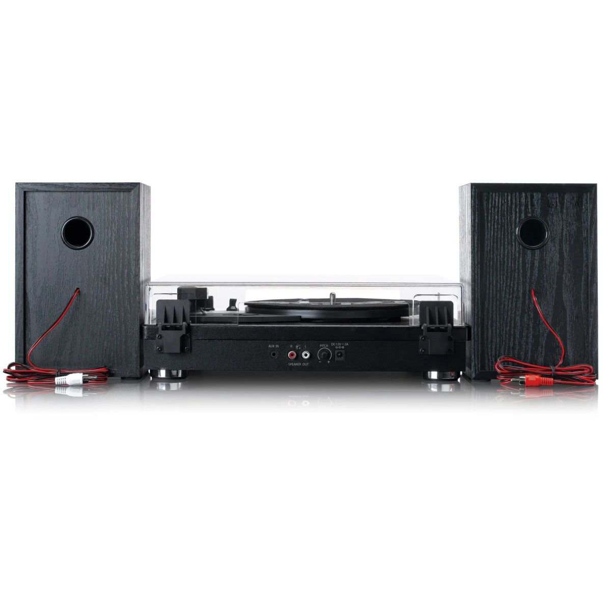 Виниловый проигрыватель Lenco LS-101 BLACK купить,NaN