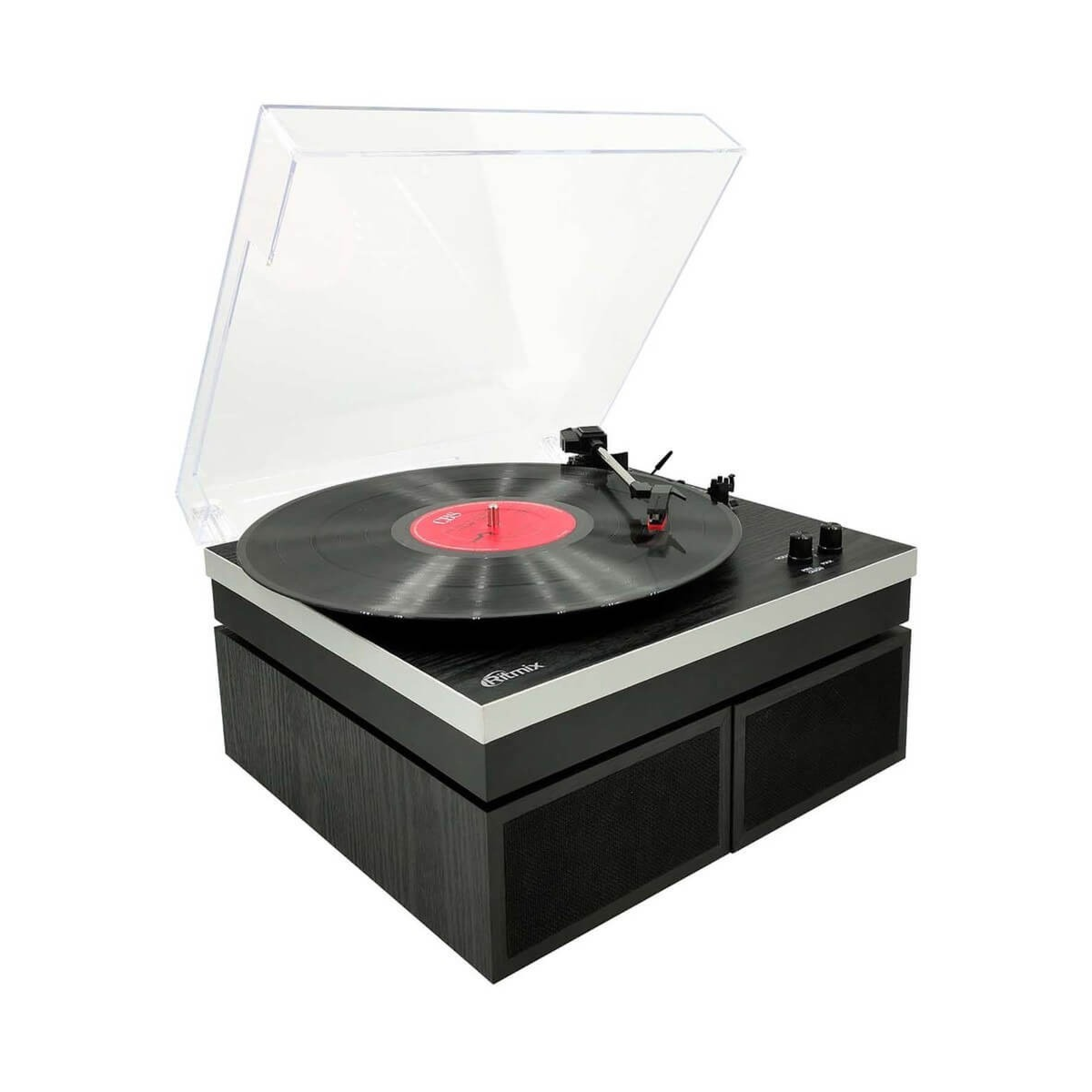 Проигрыватель виниловых дисков RITMIX LP-380B Black wood - ForteMarket Проигрыватель виниловых дисков RITMIX LP-380B Black wood купить,0