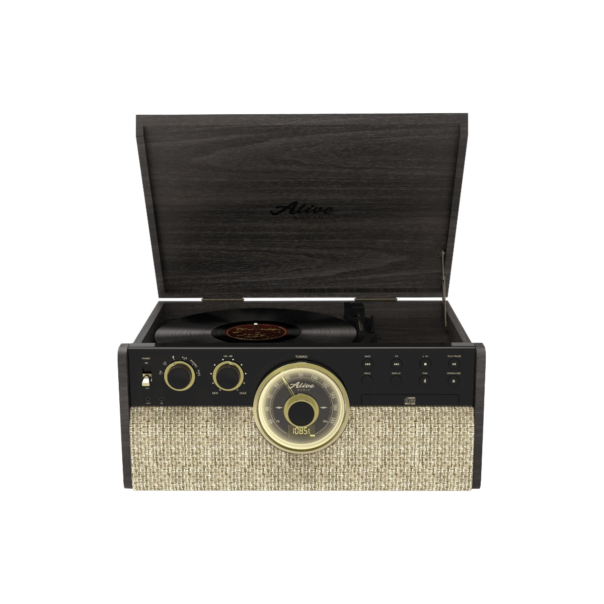 Проигрыватель виниловых дисков Alive Audio Great Gatsby Dark Wood AA-GGS-08-DW - ForteMarket Проигрыватель виниловых дисков Alive Audio Great Gatsby Dark Wood AA-GGS-08-DW купить,0