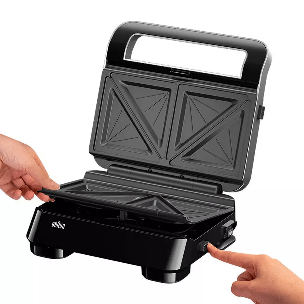 Настольный гриль Braun SM 5005 Silver Black купить,NaN