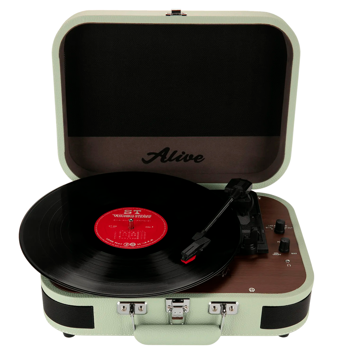 Проигрыватель виниловых дисков Alive Audio LIBERTY Shamrock Valley c Bluetooth AA-NTE-08-PS