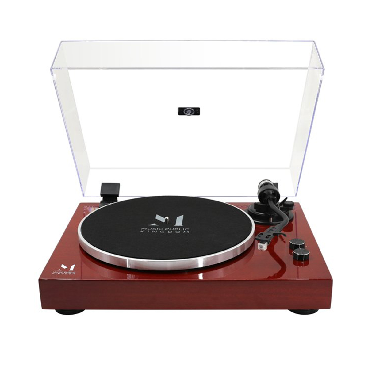 Проигрыватель виниловых дисков Music Public Kingdom TT53AT Red Wood купить,NaN