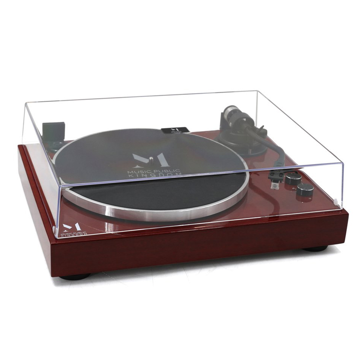 Проигрыватель виниловых дисков Music Public Kingdom TT53AT Red Wood купить,NaN