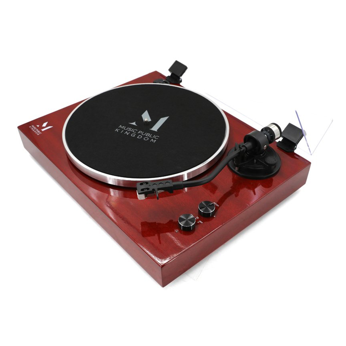 Проигрыватель виниловых дисков Music Public Kingdom TT53AT Red Wood купить,NaN