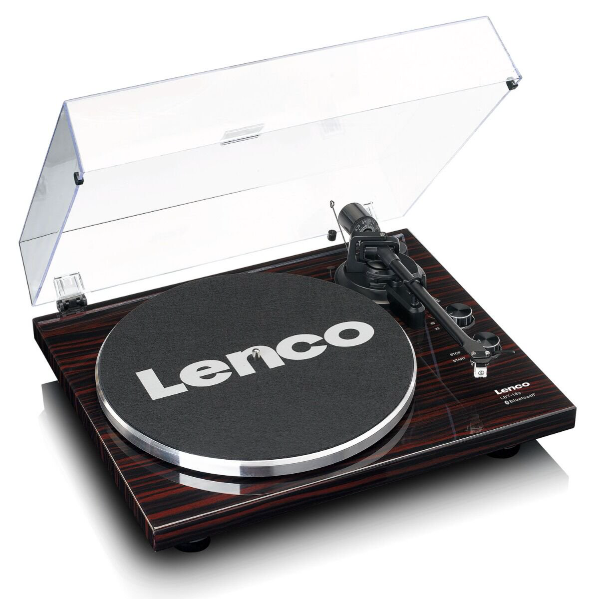 Проигрыватель виниловых дисков Lenco LBT-189 WALNUT c Bluetooth LBT-189WA купить,NaN