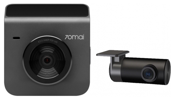 Видеорегистратор Xiaomi 70mai Dash Cam Grey A400 + Rear Camera Kit серый купить,NaN