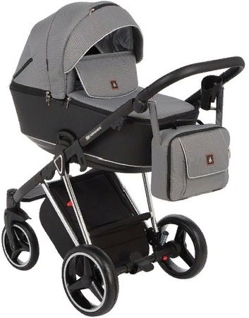 Коляска 2в1 Adamex Christiano SE CR-411 Grey купить,NaN