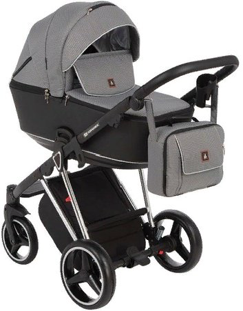 Коляска 2в1 Adamex Christiano SE CR-411 Grey купить,NaN