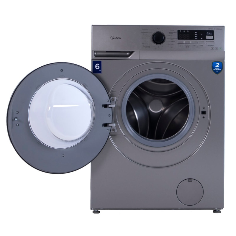 Стиральная машина Midea MFN60-S1003S Slim серебристая купить,128567