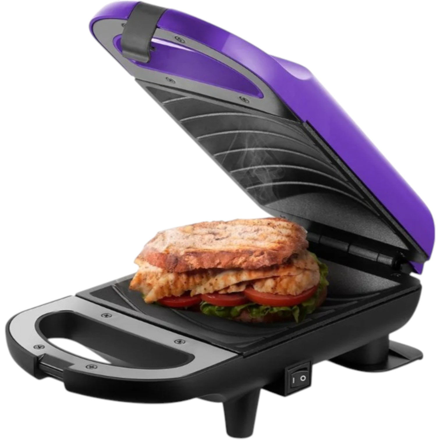 БУТЕРБРОДНИЦА KITFORT КТ-3691 black/purple