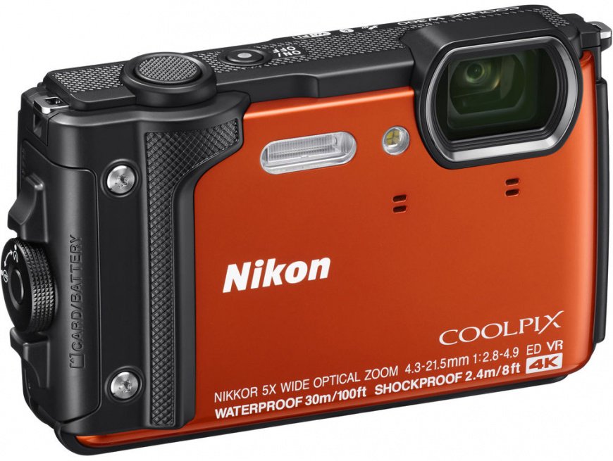 Фотоаппарат Nikon Coolpix W300 оранжевый купить,NaN