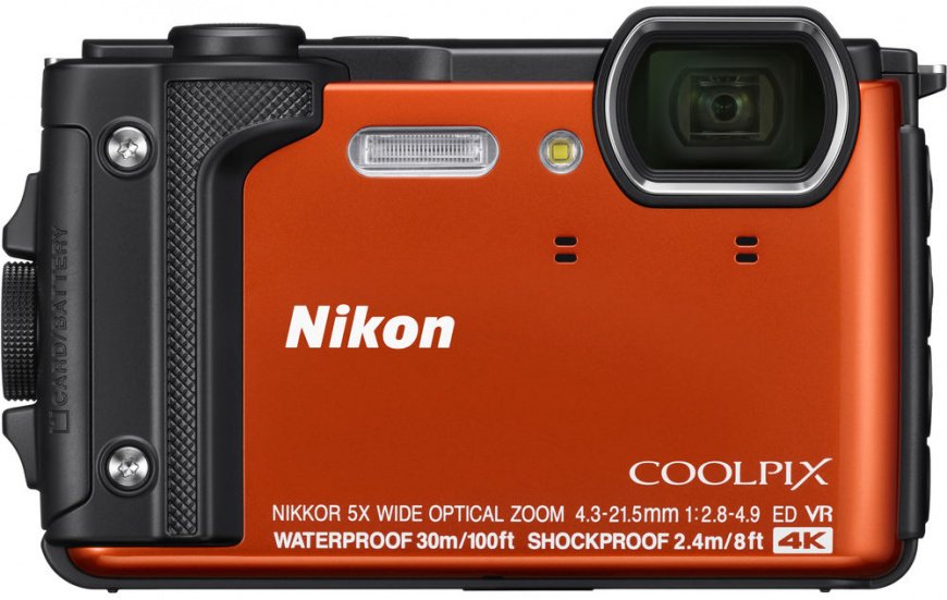 Фотоаппарат Nikon Coolpix W300 оранжевый купить,NaN