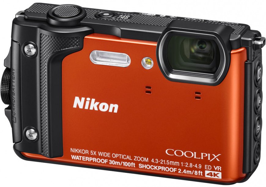 Фотоаппарат Nikon Coolpix W300 оранжевый купить,NaN