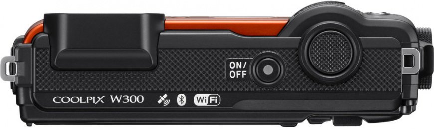 Фотоаппарат Nikon Coolpix W300 оранжевый купить,NaN