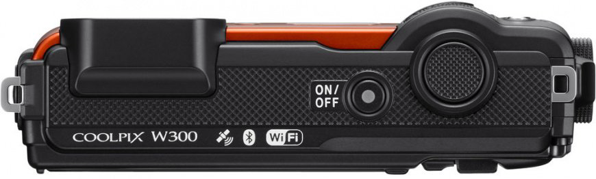 Фотоаппарат Nikon Coolpix W300 оранжевый купить,NaN