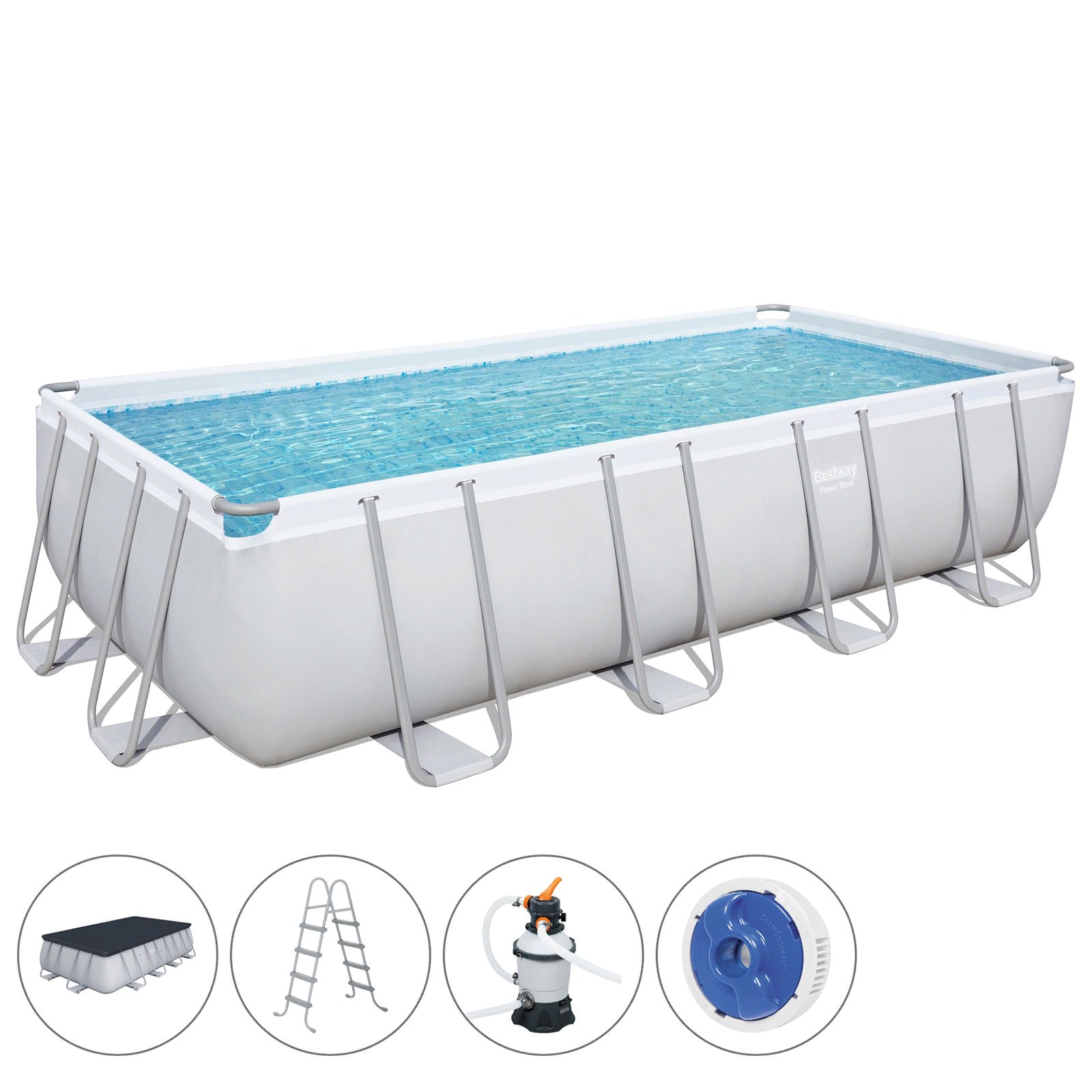 Бассейн каркасный Bestway Power Steel 56671 