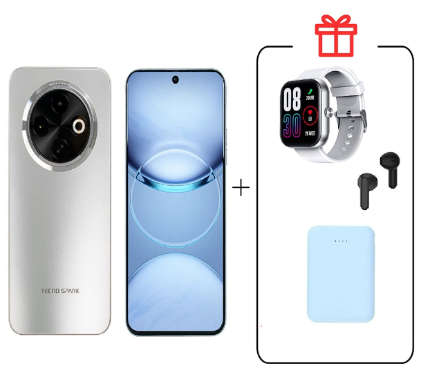 Смартфон Tecno Spark 30C 4/128Gb Titanium Gold+подарок купить,NaN