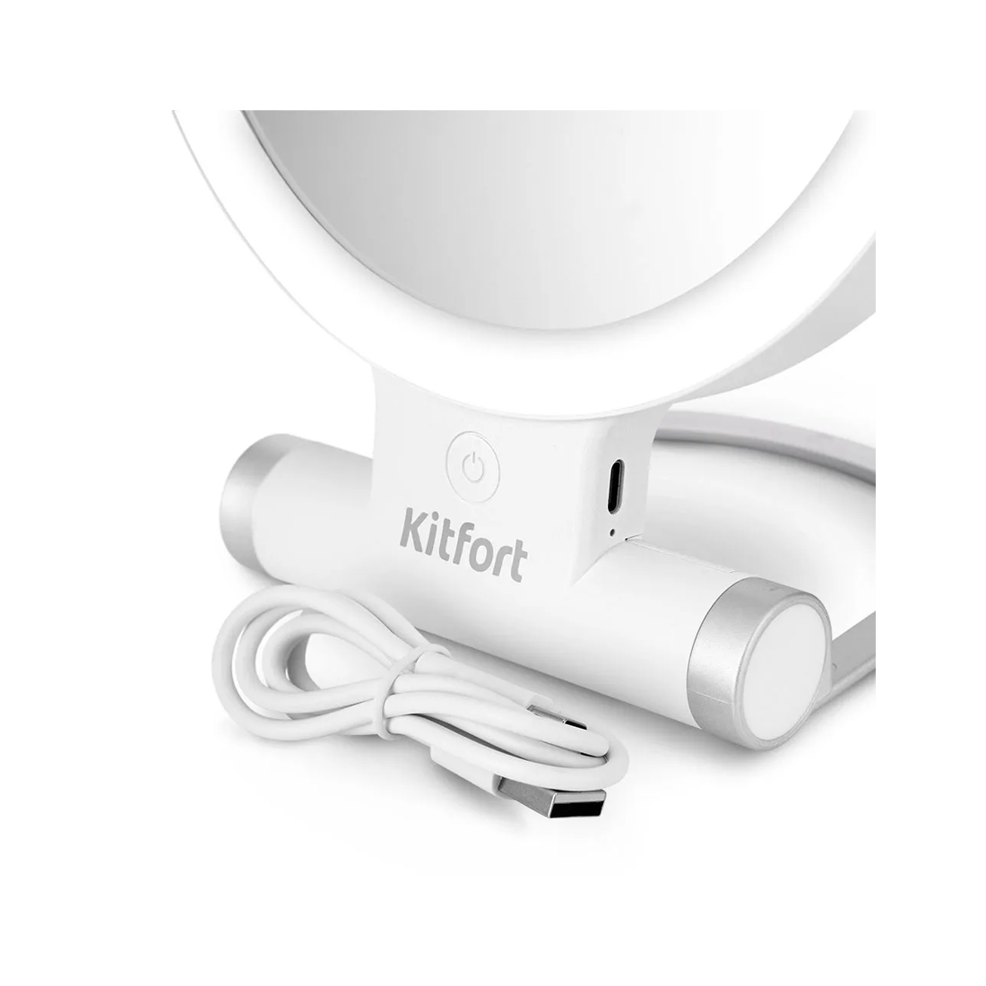 Kitfort зеркало настольное косметическое КТ-4131 18.2х3х23 см купить,12290