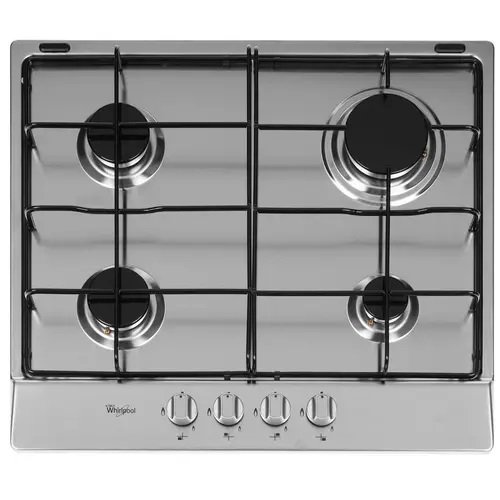 Газовая варочная поверхность Whirlpool AKR 350 IX серебристая