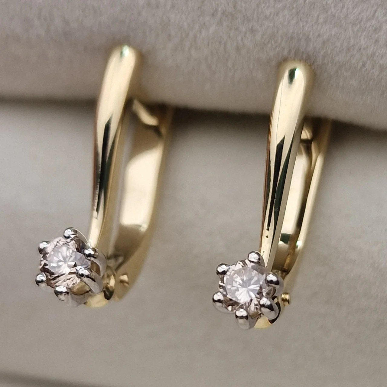 Серьги Deimantas 106481247 3,55гр 0,30ct. купить,NaN