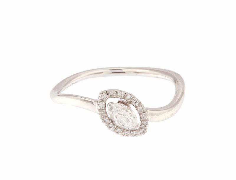Кольцо Casato 1268 cas 18р 2,39гр 0,27ct. купить,NaN