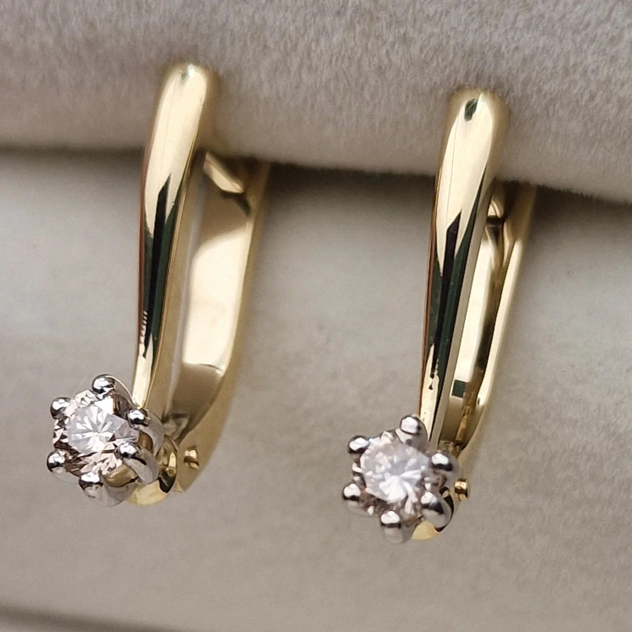 Серьги Deimantas 106481264 3,58гр 0,32ct. купить,NaN
