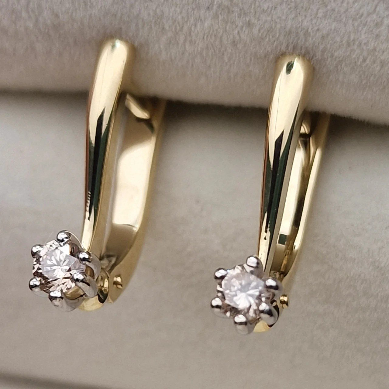 Серьги Deimantas 106481264 3,58гр 0,32ct. купить,NaN
