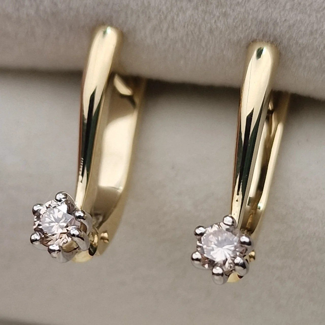 Серьги Deimantas 106481264 3,58гр 0,32ct. купить,NaN