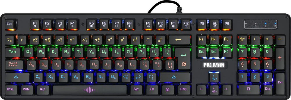 Клавиатура Defender Paladin GK-370L черная