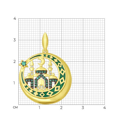 Кулон Sokolov 034836-2 3,53гр. купить,NaN