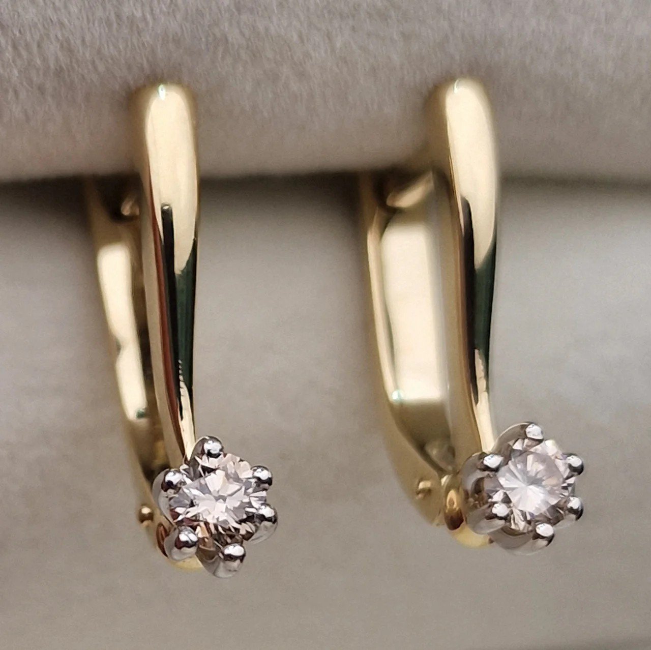 Серьги Deimantas 106481194 3,62гр 0,32ct. купить,NaN