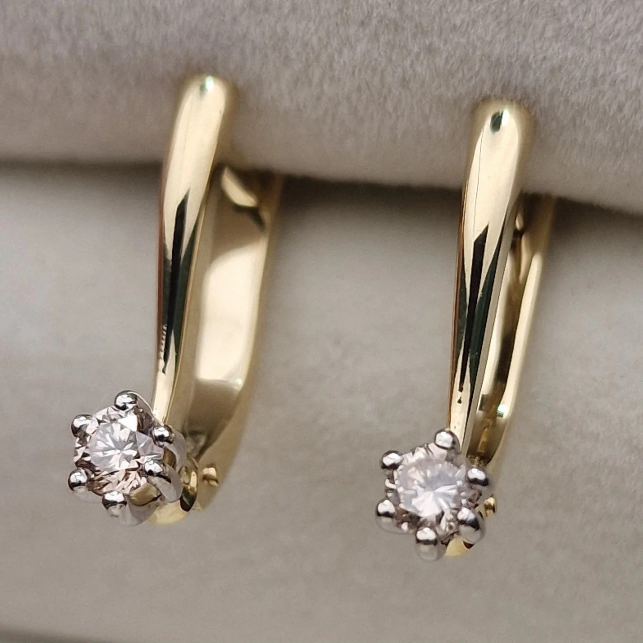 Серьги Deimantas 106481255 3,53гр 0,32ct. купить,NaN