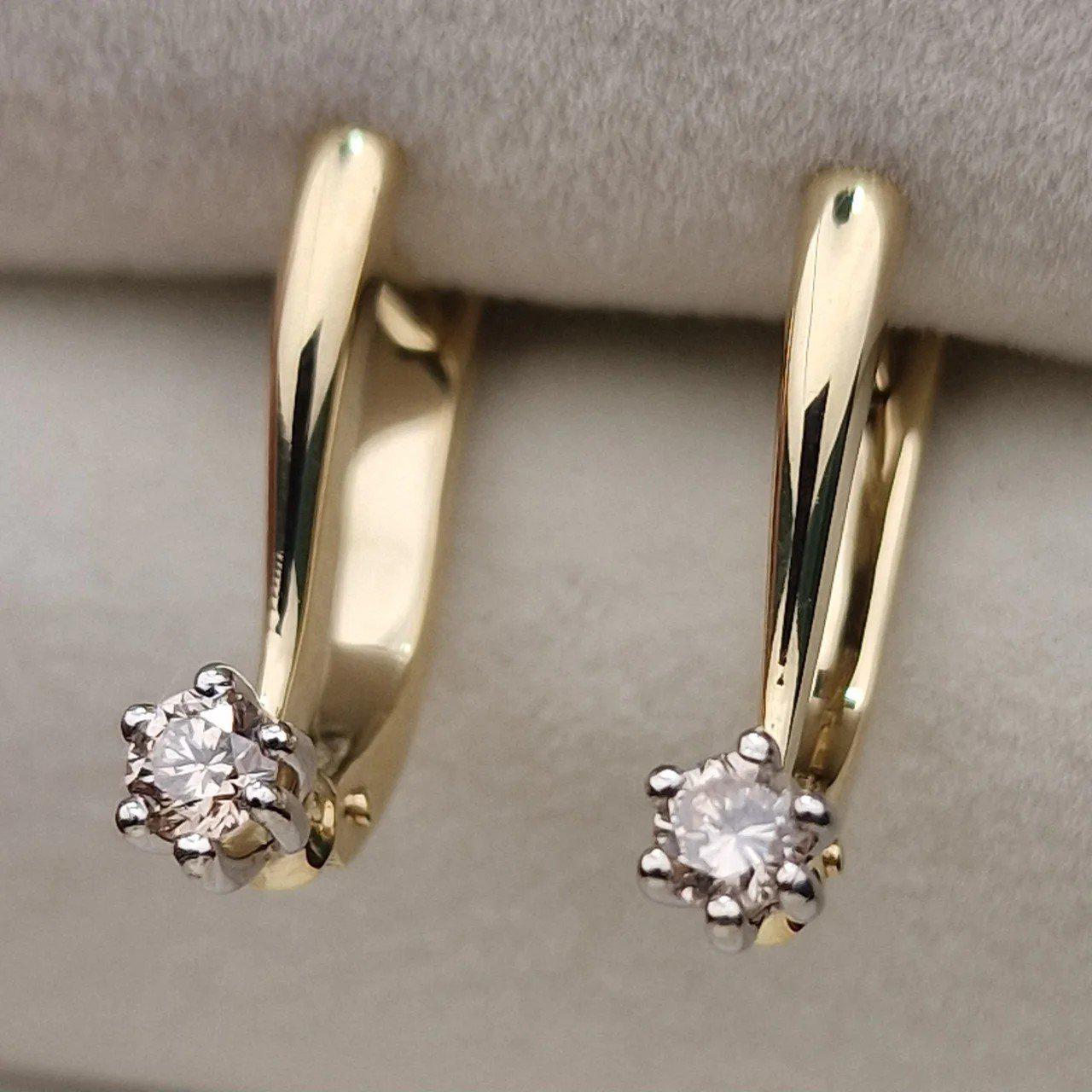 Серьги Deimantas 106481255 3,53гр 0,32ct. купить,NaN