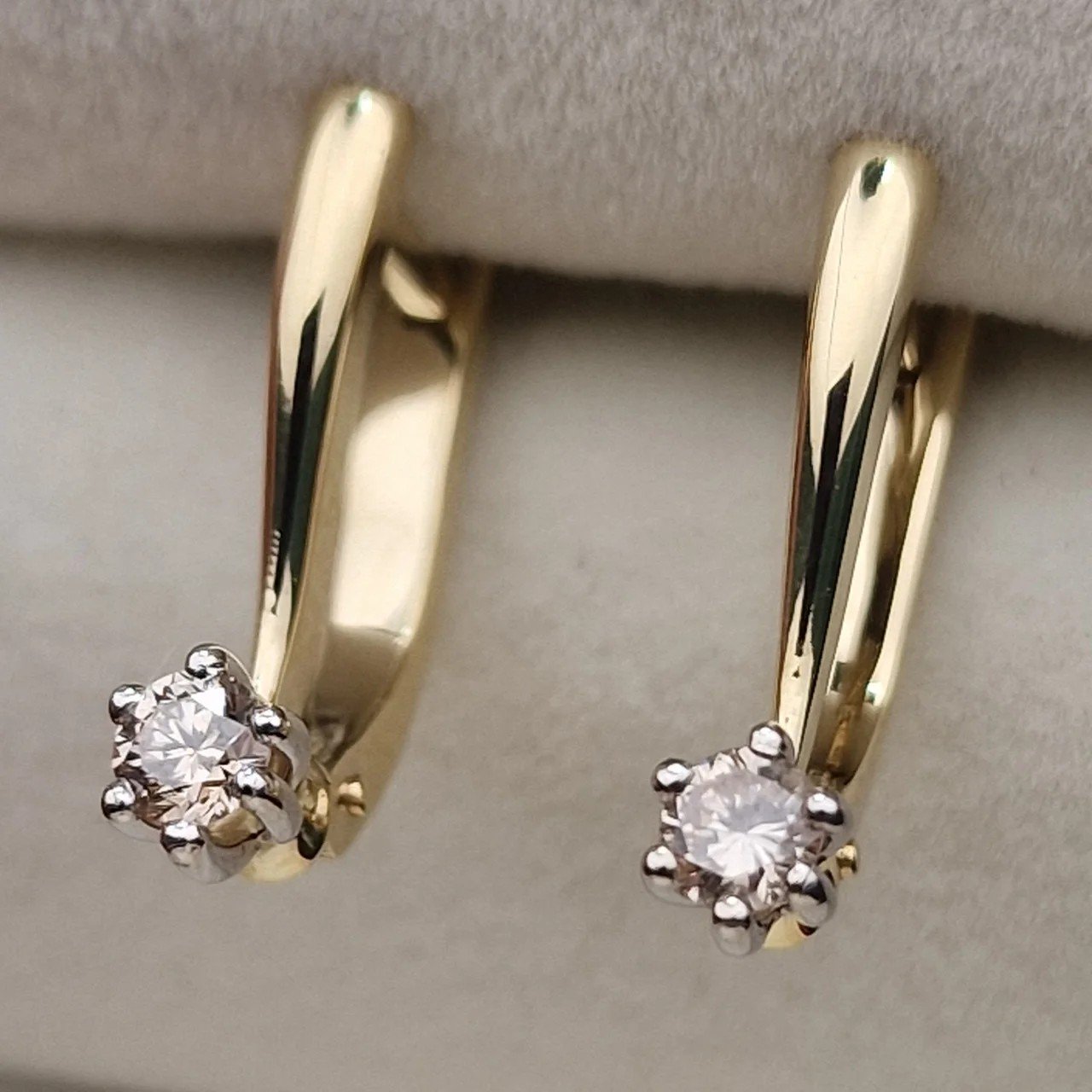 Серьги Deimantas 106481255 3,53гр 0,32ct. купить,NaN
