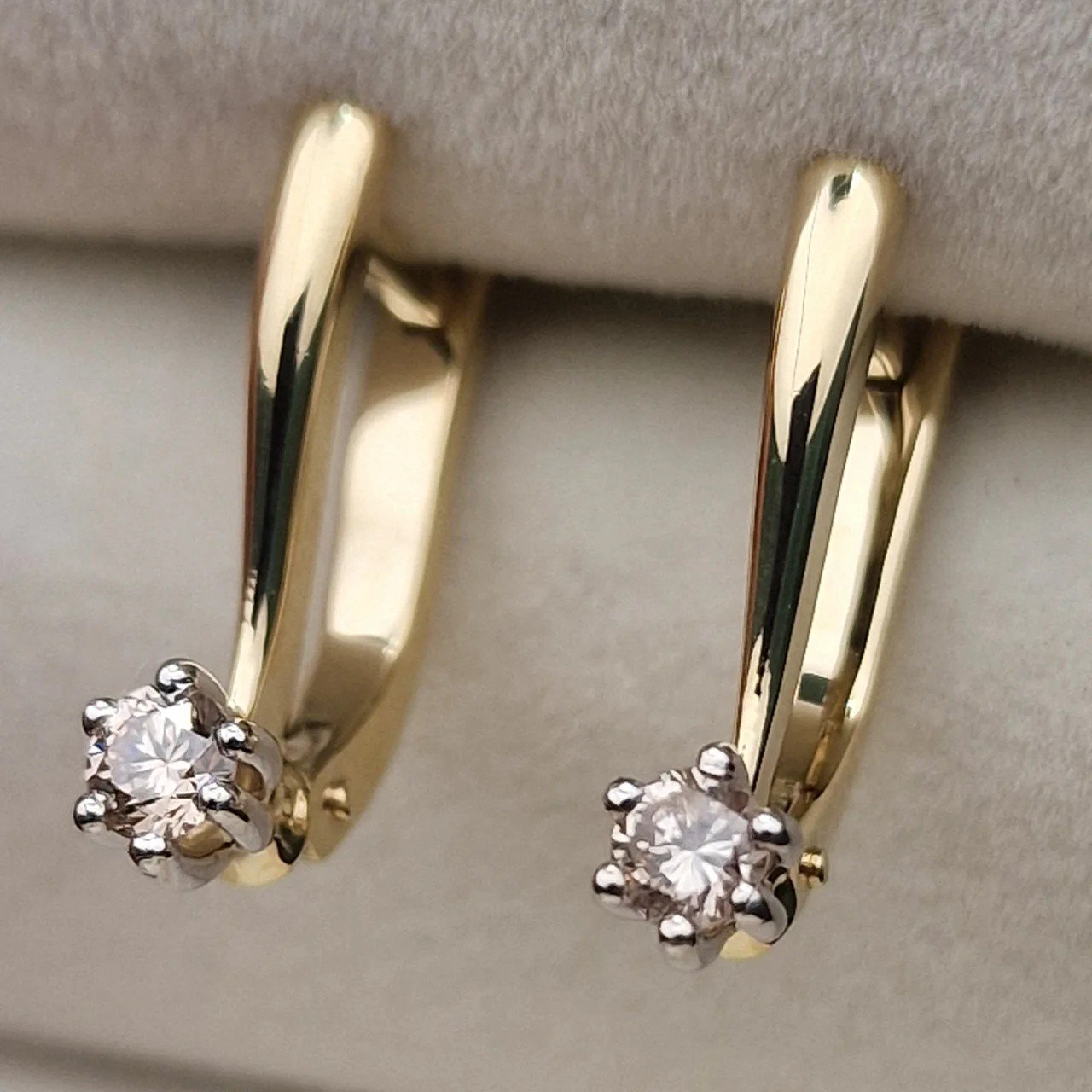 Серьги Deimantas 106481269 3,63гр 0,32ct. купить,NaN