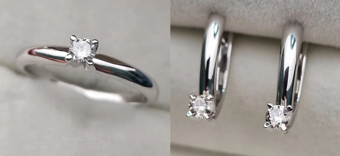 Комплект Deimantas 106445068 16р 0,15ct 0,287ct. купить,NaN