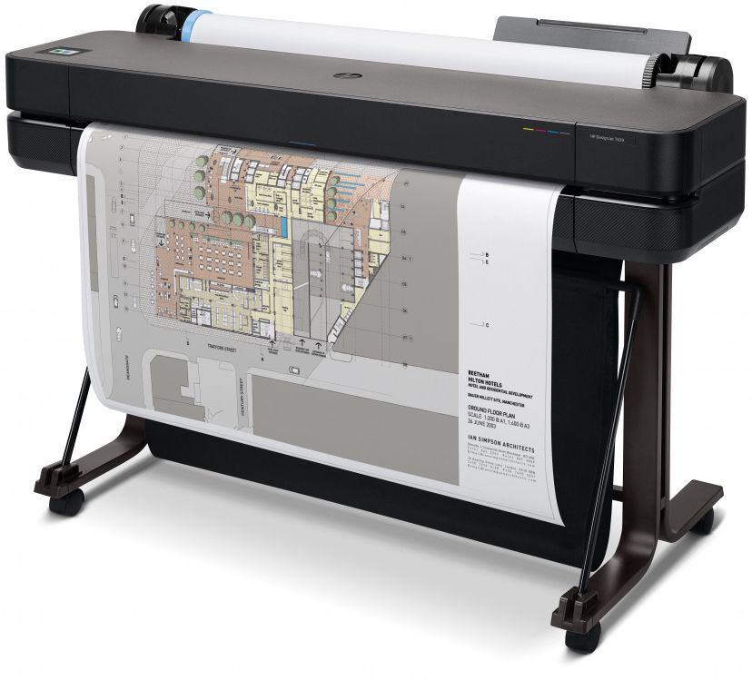 Плоттер HP DesignJet T650 5HB10A черный купить,NaN