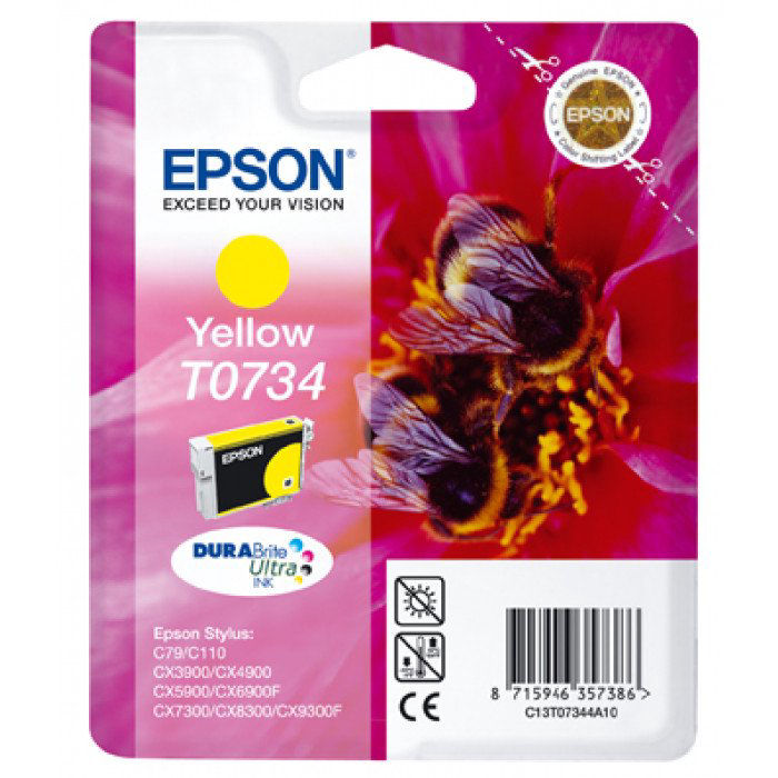 Картридж Epson C13T10544A10 желтый купить,NaN