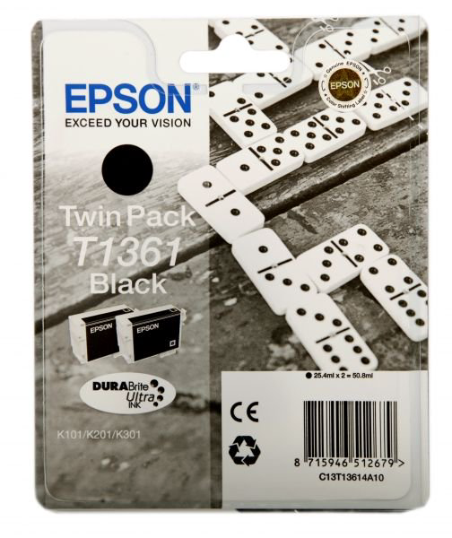Картридж Epson C13T13614A10 черный купить,NaN