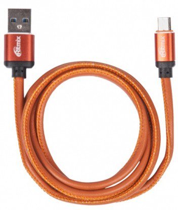 Кабель Ritmix RCC-415 MicroUSB-USB 2.5м оранжевый 