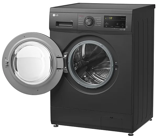 Стиральная машина LG F2J3HS8J черная