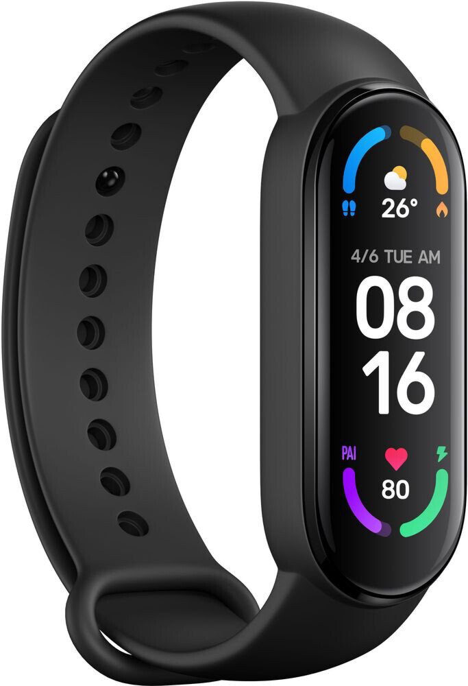 Фитнес-браслет Xiaomi Mi Smart Band 6 black купить,NaN